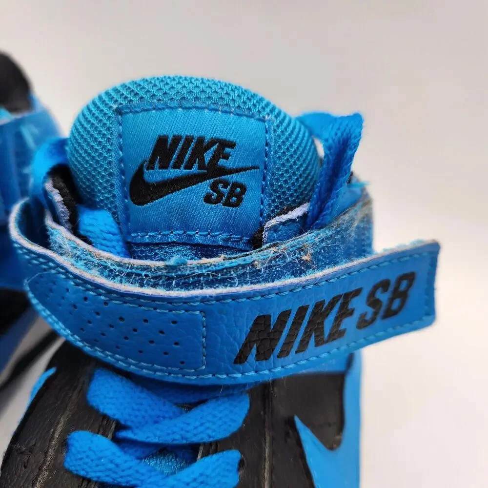 Nike SB Mogan Mid 2 Boys Size 5Y Blue Black‎